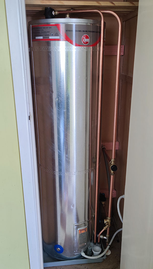 Plumbing rough-in